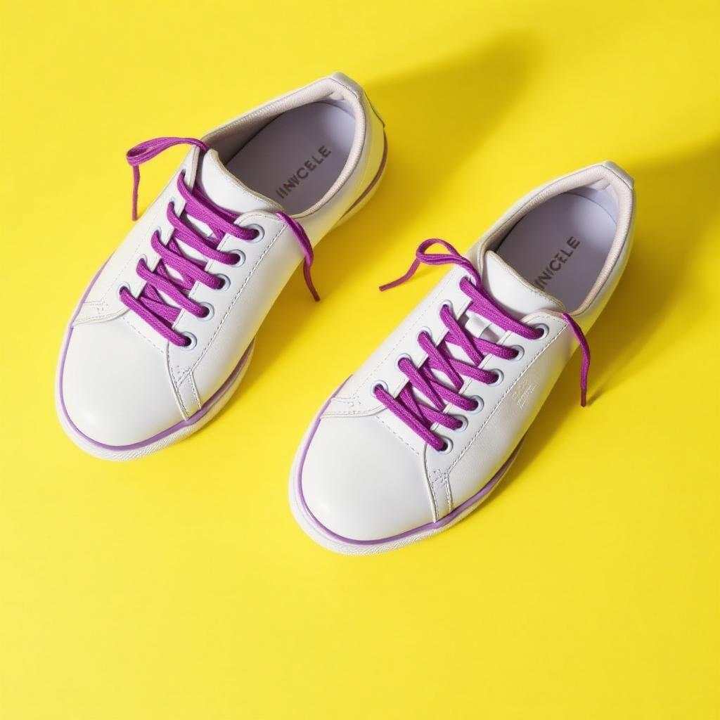 Lilac Lace Sneakers