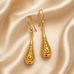 Golden Petal Earrings